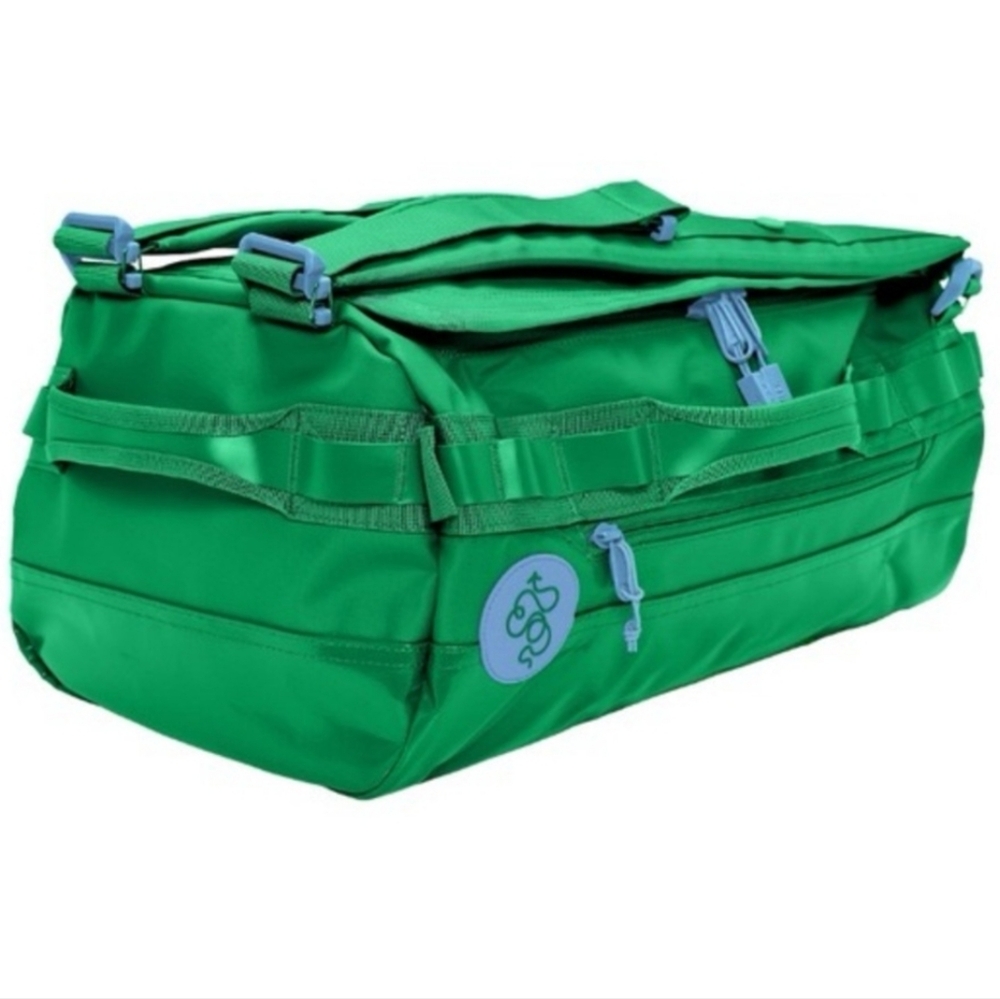 Baboon To The Moon Drunk Elephant Green Backpack Duffle Go Bag Trunk